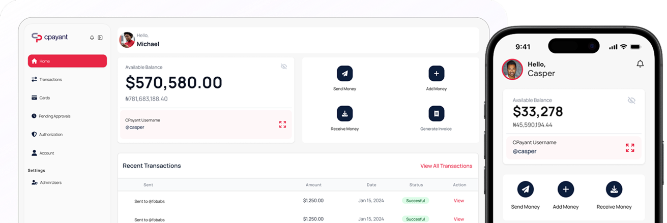 CPayant Dashboard